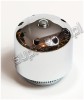 Filtr powietrza 30mm stożkowy chrom zabudowany