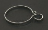 Zacisk gumy teleskopu SIMSON SR50, S53 metalowy chrom /Marzocchi/