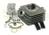 Cylinder SIMSON S70 /ALMOT/ kpl. + tłok /MZA/ + łożysko + uszczelki + podkładki sworznia + gumki cylindra