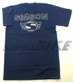 T-Shirt SIMSON niebieski S
