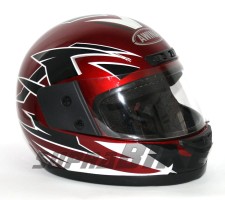 Kask integralny Awina TN-003 czerwony XXL